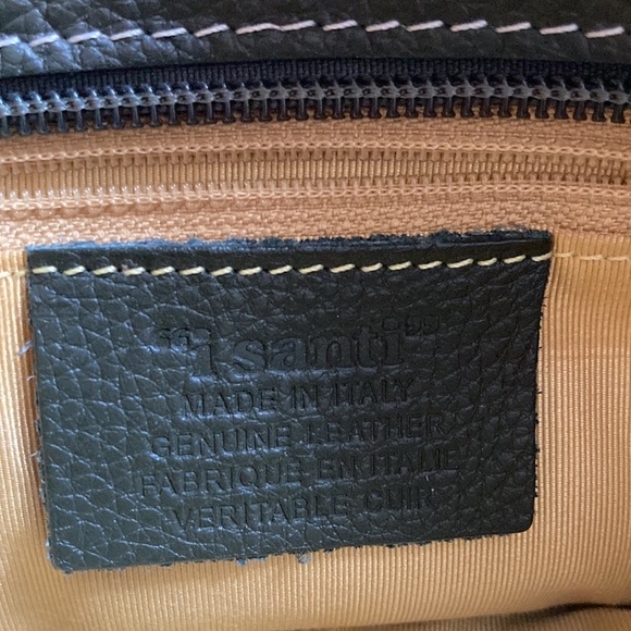 Vintage Italian Leather I Santi Purse - Picture 7 of 14